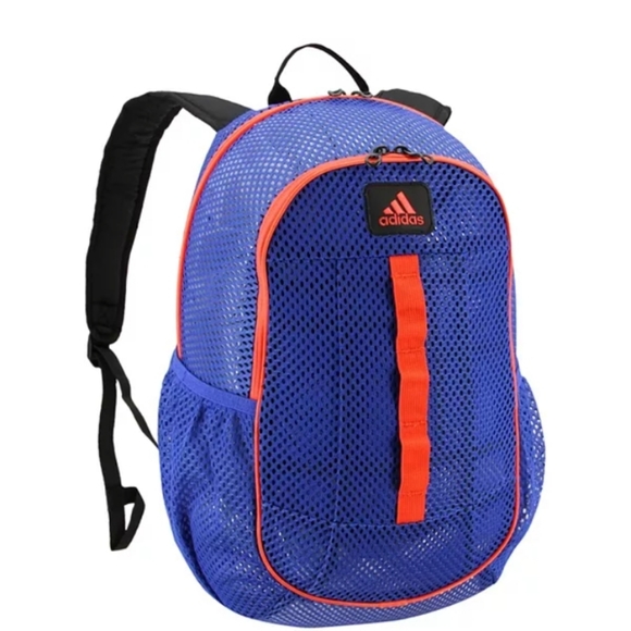 adidas Other - ADIDAS Unisex Hermosa II Mesh Backpack, Royalblaze Orange One Size